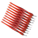 10Pcs Cuticle Trimmer Pusher Remover Manicure Pedicure Care Nail Beauty