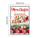 Personalized Christmas Wall Stickers Family Survivors Decals (ZSZ3007-Z) A