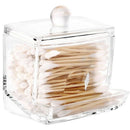 Cotton Swab Storage Dispenser Clear Cotton Ball Swab Holder Cotton Bud Stor