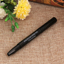 Stylish Black Lip Brush Double-ended Makeup Eyebrow Brush Groomer Tool
