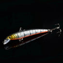 Minow 7.5cm/5.6g Fishing tackle 6 Color Hook peche Baits Lure E4N9 Wobbler M1Q0