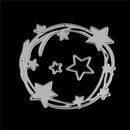 Star Circle Flower Stencil Cutting Dies Hands-on DIYScrapbooking Album Craft  Z