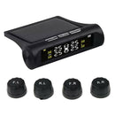 Solar Auto Car Tire Pressure Monitor Tyre Detection System External Sensor