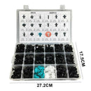 299Pcs Car Body Plastic Push Pin Rivet Fasteners Trim Moulding Clip Screwdriver
