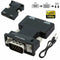 1080P HDMI Female to VGA Male with Audio Output Cable Adapter HOT Converter F0G9