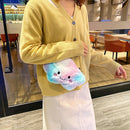 Lovely Plush Women Crossbody Bags Cartoon Chain Shoulder Handbag (Style 2)
