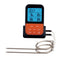 Wireless Meat BBQ Thermometer Digital Cooking Grill Thermometer with Dual Probes