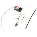 FS-GR3E 3CH 2.4GHz Receiver GT2 GT3 GT3B GT3C GR3C RC Car Boat Black