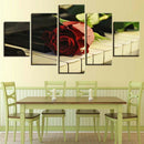5x HD Canvas Prints Oil Paintings Living Room Artwork Framed Pictures E
