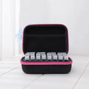 20 Grids Divided Diamond Painting Storage Box Cross Stitch Tools (Rose Red) A