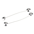 Curtain Tiebacks Clips Drape Holdbacks Drapery Wire Holder Home Window Decor