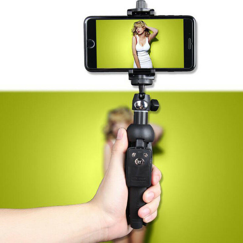 Extendable Selfie Stick Tripod Set with Bluetooth Remote Control Monopod