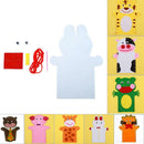 DIY Crafts Non-Woven Cloth Animal Hand Puppet Kids Child Sewing Toys