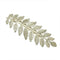 Retro Metal Leaf Hair Clips Bride Women Solid Hairpins Wedding Barrettes