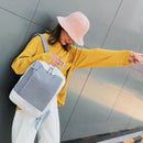 Fashion Canvas Ladies Backpack Harajuku Style Small Fresh And Simple Contra