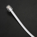 Phone male to male RJ11 Plug adapter cable 10-feet length for the fixed-lineJ6Z1