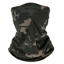 2Pcs Neck Gaiter Headwear Face Sun Cover Scarf Bandana Balaclava Headband for