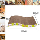 Pet Cat Kitten Scratch Scratcher Pad Seize Catch Board Mat Catnip Bed S sha A4D7