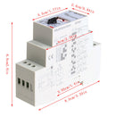 Multifunction Timer Time Relay AC/DC 24-240V DHC19-M