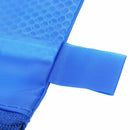 A4 Fabric Zip Portfolio Bags Filing Document Pencil Storage Holder, A4 Blue