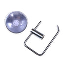 Stainless Steel Bathroom Suction Cup Toilet Paper holder Tissue Holder   OZ