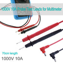 70cm 1 Pair Universal 10A Probe Test Leads for Multimeter Meter