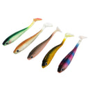 5 Pieces Soft Fishing Lures Baits High Simulation   9 cm/3.5 inch