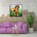 5D DIY Full Drill Diamond Painting Dog Cross Stitch Embroidery Mosaic Craft Kit