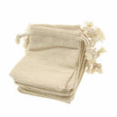 30 Pcs Small Drawstring Burlap Linen Jewelry Pouch Wedding Favor Gift Bags
