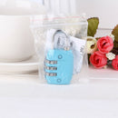 Travel Lock Combination Padlock Case Luggage Travel Suitcase Resettabl DUV