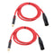 2x XLR Male To RCA Male Jack Plug Cable  Professional Wire Mono Cord
