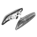 1 Pair Front Left+Right Side Marker Turn Signal Lights w/o Bulb for BMW