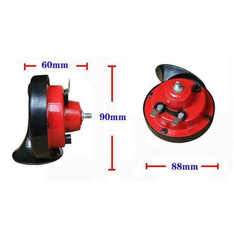 1 PC 12V 300DB Super Train Horn For Trucks SUV Car Boat Motorcycles Universal