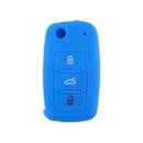 Silicone Cover 3 Button Key Fob Case Flip For Golf Bora Passat Scirocco, Da