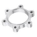 2Pcs Bike Freewheel Threaded Hubs Disk 6Bolt Flange Adapter  Nut 48mm