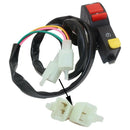 Motorcycle 7/8" Handlebar Horn Turn Signal Light Indicator ON / OFF Switch