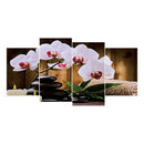 4pcs 5D DIY Full Drill Diamond Painting Moth Orchid Cross Stitch Embroidery