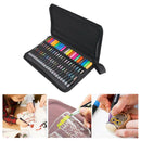 Double Line Outline Pen, Self-Outline Metallic Markers, 21 Colors Glitter Artist