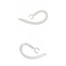 2 Sets Silicone Bluetooth Earphone Headset Ear Hook 9.0mm+6.0mm