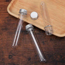 40Ml Plastic Test Tube With Screw Cap Bottle Aluminum Cap Packing Tube 25Pc