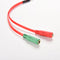 1x3.5mm  Audio Mic Splitter Cable Earphone Headphone Adapter male to 2 Female MO