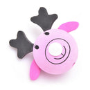 Cute Pink Elk Antenna Topper Eva Decorative Topper Balls for Cars Christmas A3C