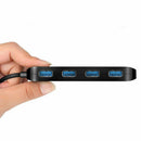 Splitter High Speed 4 Port USB Hub Micro Tablet Laptop Computer Notebook