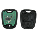 2 Button Remote Car Key Shell Case 434MHz REMOTE Car KEY WITH CHIP For Citr