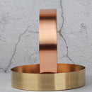 Storage Tray Multipurpose Copper Round Desk Metal Jewelry Organizers 10&14cm