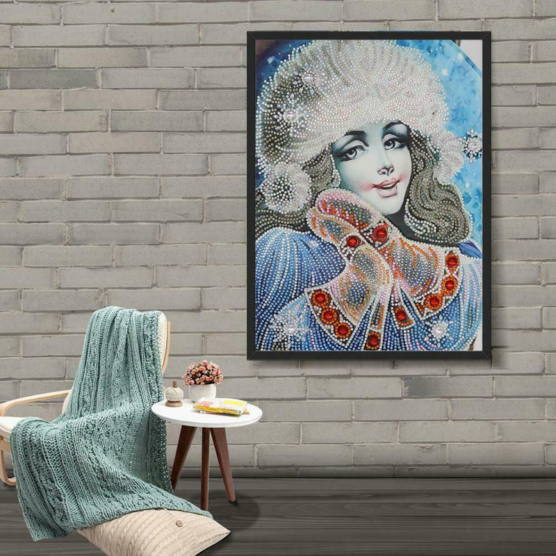 5D DIY Special Shaped Diamond Painting Beauty Cross Stitch Mosaic Craft Kit