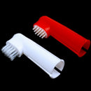 Oral Toothbrush Set + Massage Finger Brush Grooming Toothpaste for Dog Pupp