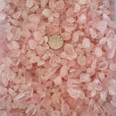 100g Natural Pink Rose Reik Quartz Mini Crystal Rocks Stones Healing Chakra3C