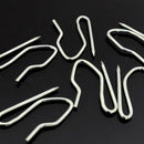 50 Pcs HEAVY DUTY DRAPERY CURTAIN DISPLAY CARNIVAL HOOKS DRAPE PINON C2P9 W O8Y7