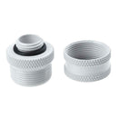 G1/4 Brass Connector for 14mm OD PC Water Cooling System Tubes(White)